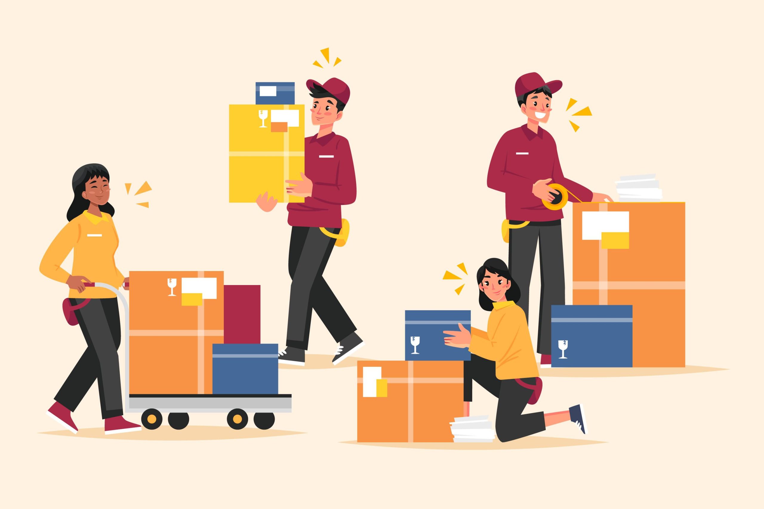 Busy Warehouse